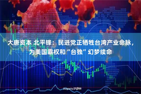 大唐资本 北平锋：民进党正牺牲台湾产业命脉，为美国霸权和“台独”幻梦续命